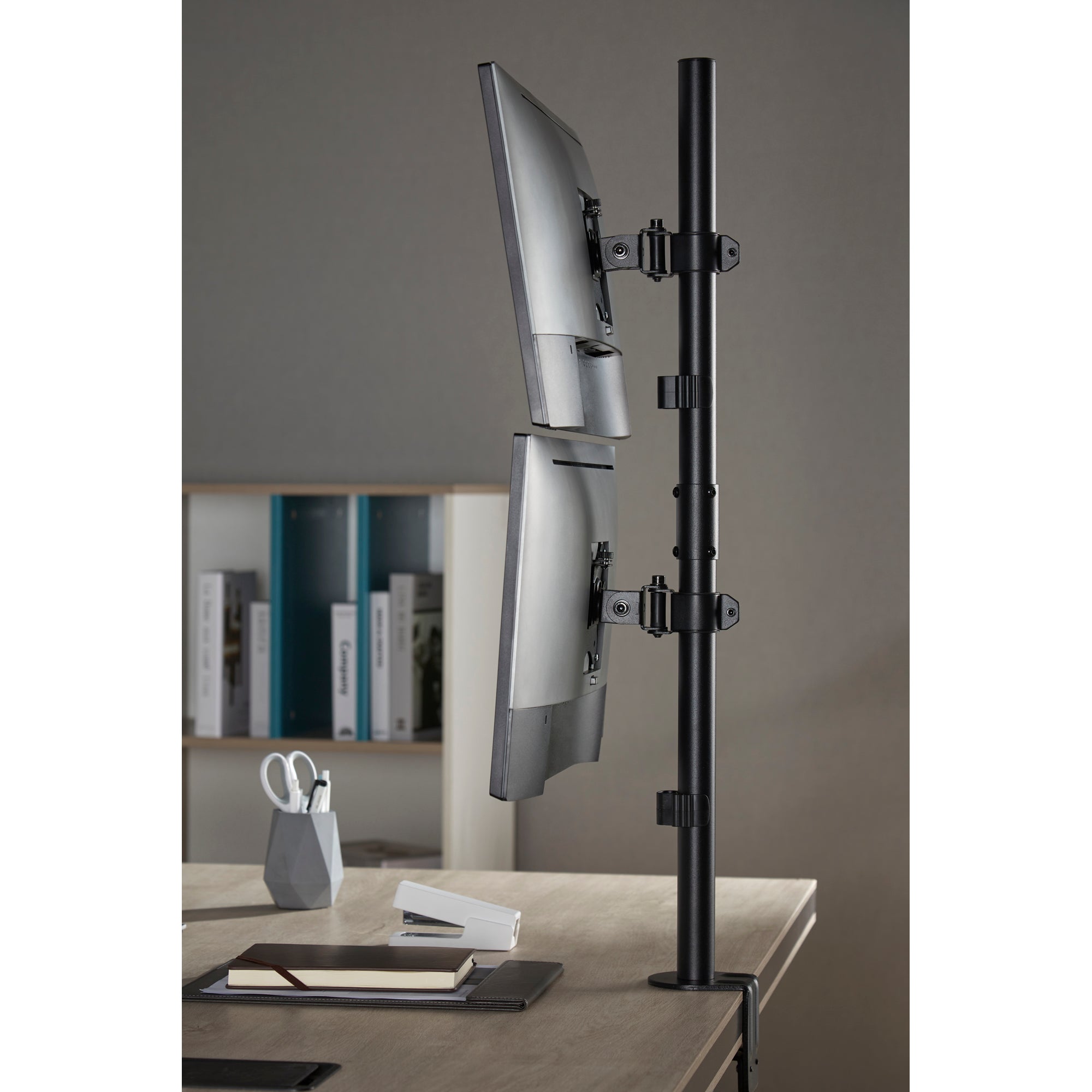 水平 ロングポール 液晶モニターアーム AS-MABH06