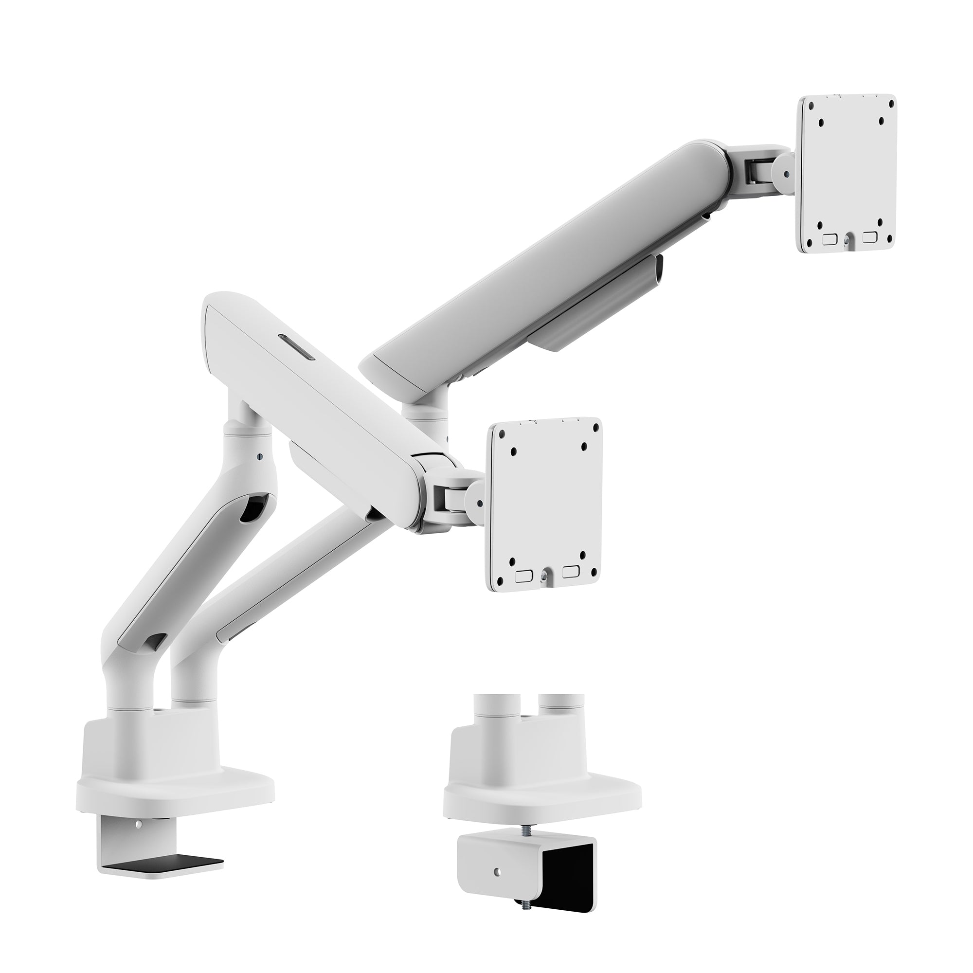 メカニカルスプリング式 デュアル液晶モニターアーム AS-MABM05D