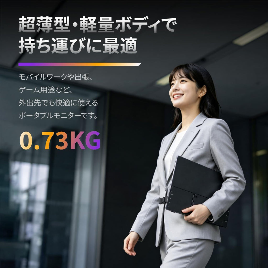 15.6インチ フルHD モバイル液晶モニター FSID16PMF0TI