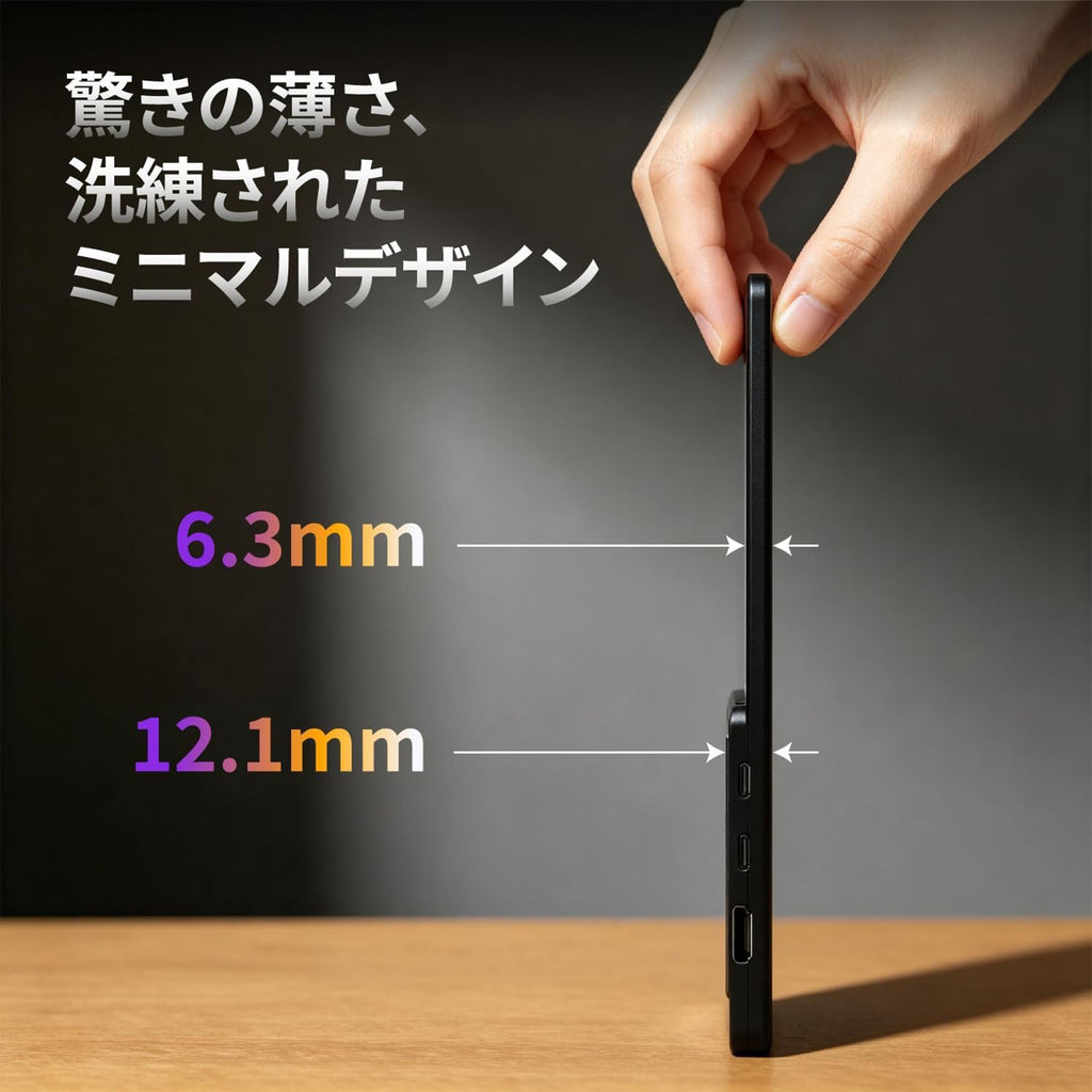 15.6インチ フルHD モバイル液晶モニター FSID16PMF0TI