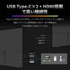 15.6インチ フルHD モバイル液晶モニター FSID16PMF0TI