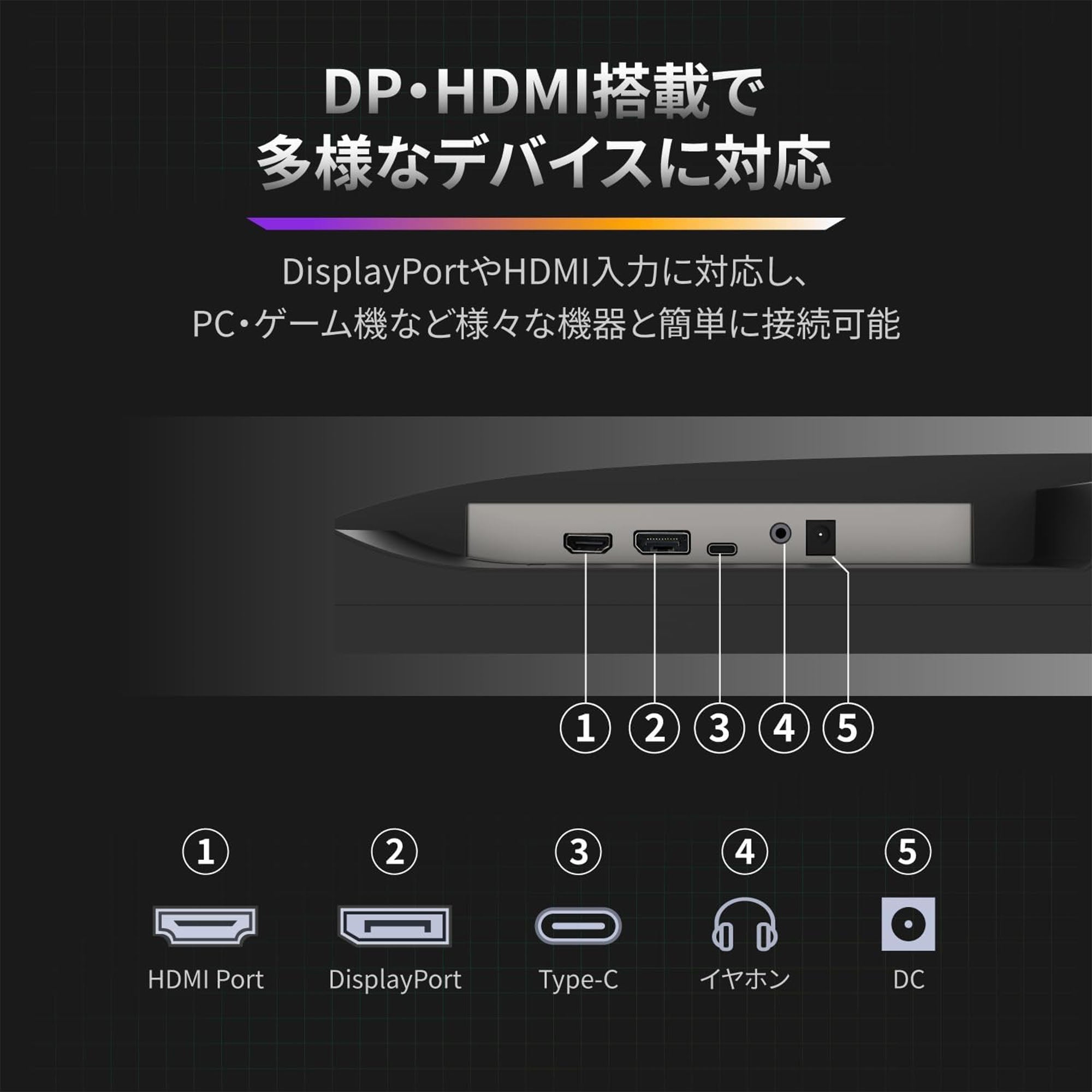 23.8インチ WQHD 液晶モニター FSID24CQ0EI