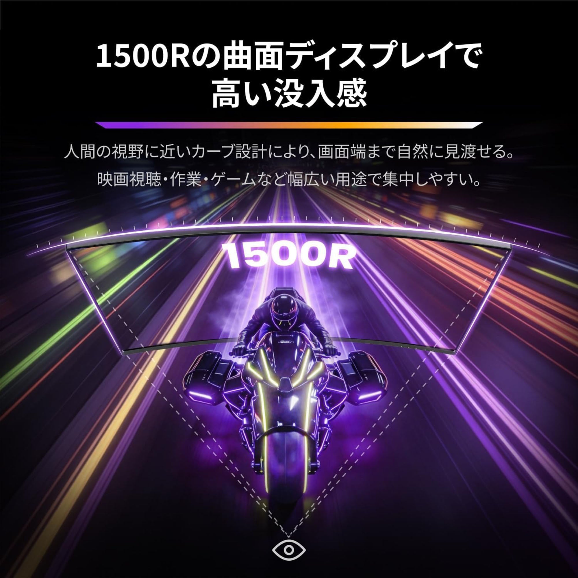 34インチ ウルトラワイド液晶 ゲーミングモニター FSID34EQ3CA